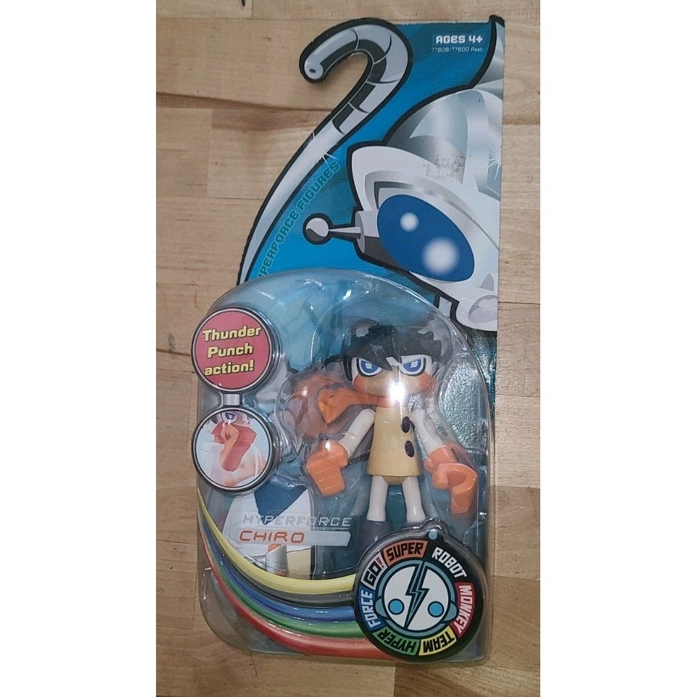 Hyperforce Go Chiro Figure Super Robot Monkey Team Hasbro 2005 HTF NIB